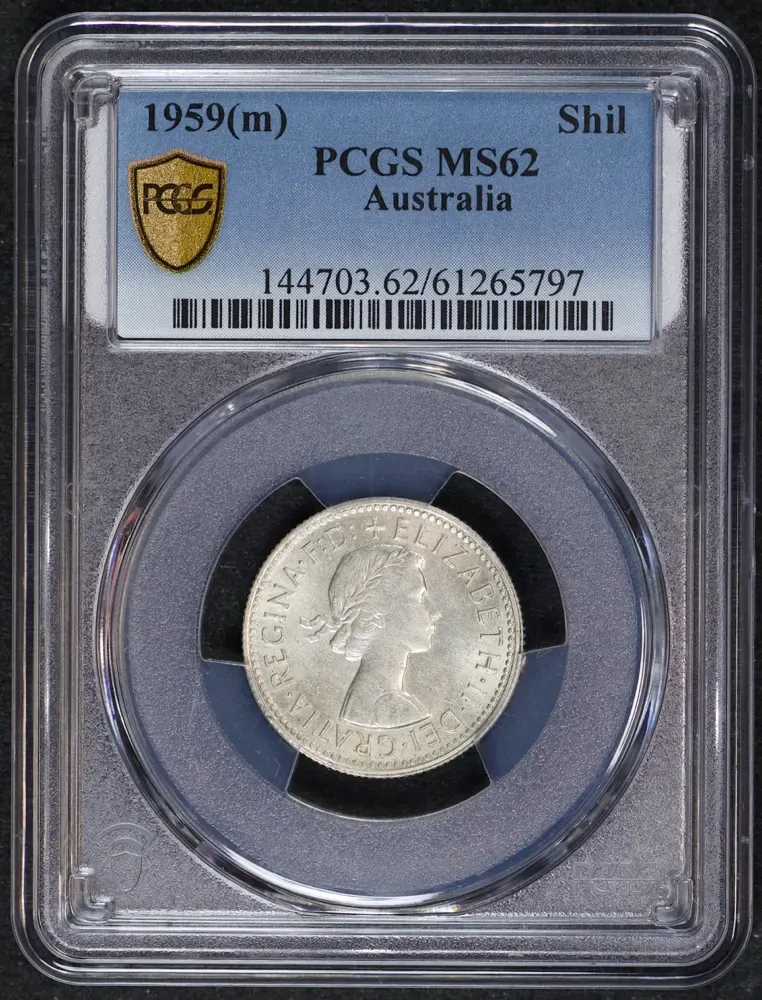 1959 Shilling Uncirculated (PCGS MS62) product image