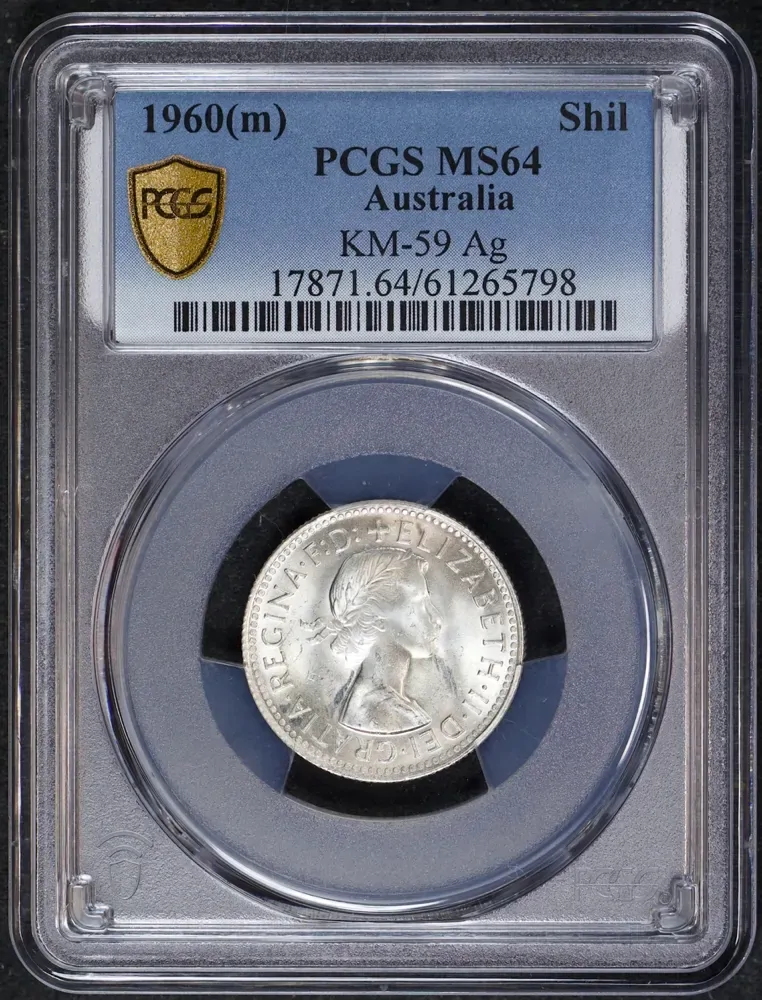 1960 Shilling Choice Unc (PCGS MS64) product image