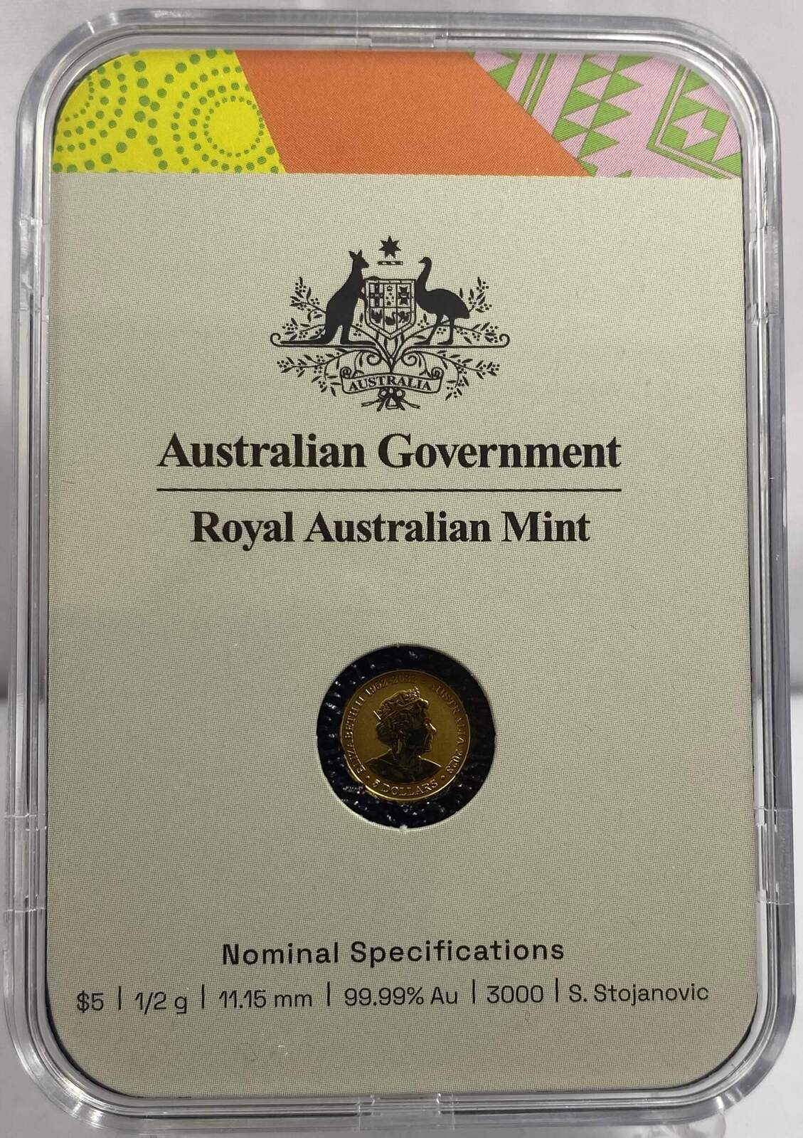 2023 1/2g Gold Uncirculated Coin - FIFA Women's World Cup product image