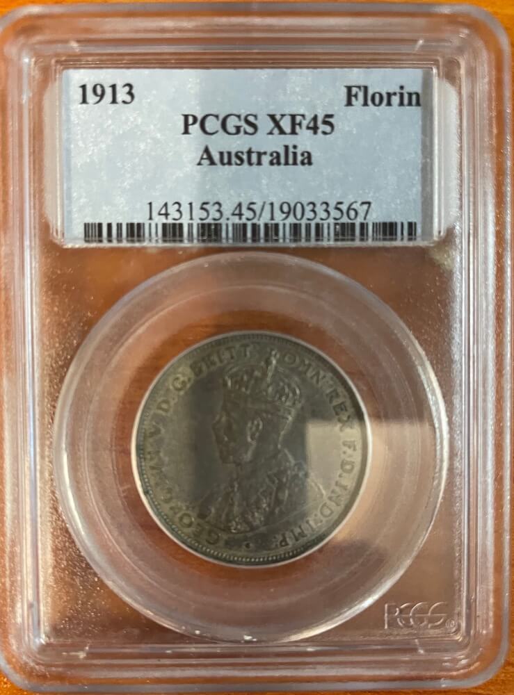 1913 Florin PCGS XF45 product image