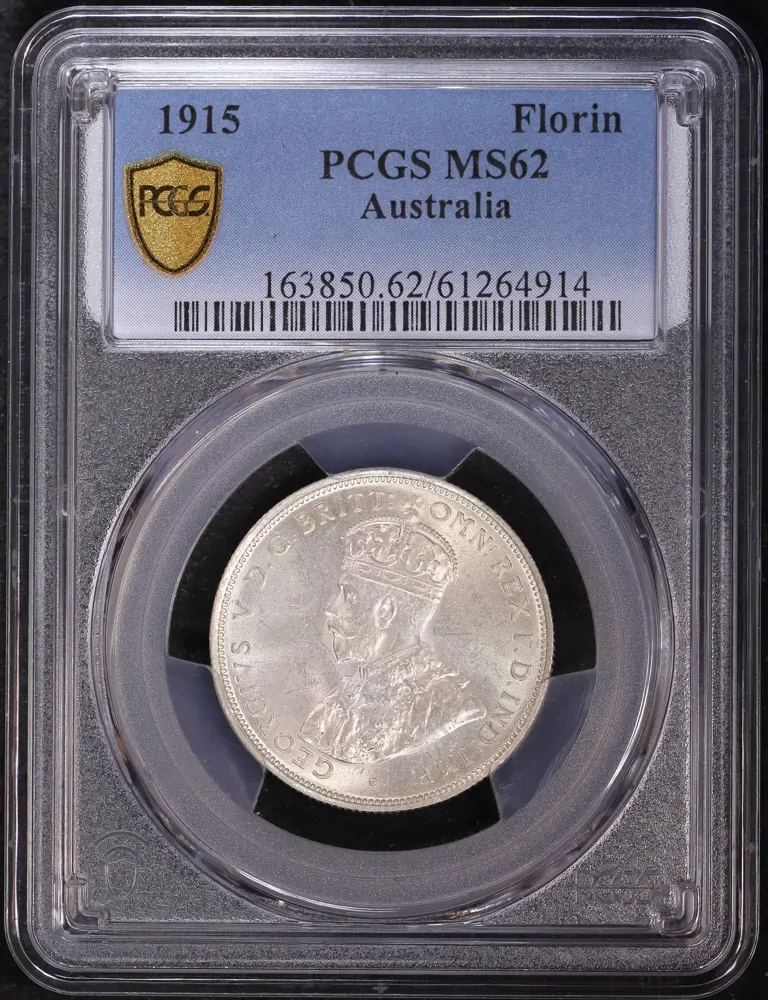 1915 Florin Uncirculated (PCGS MS62) product image