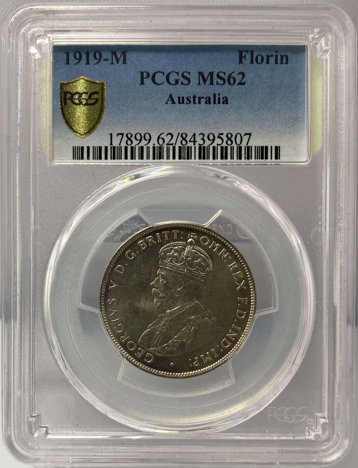 1919 Florin Unc (PCGS MS62) product image