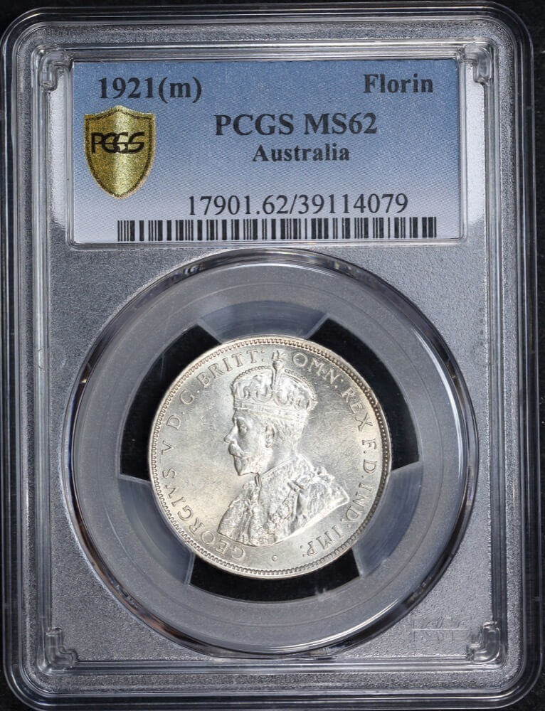 1921 Florin Unc PCGS MS62 product image
