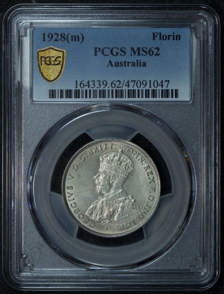 1928 Florin Unc PCGS MS62 product image