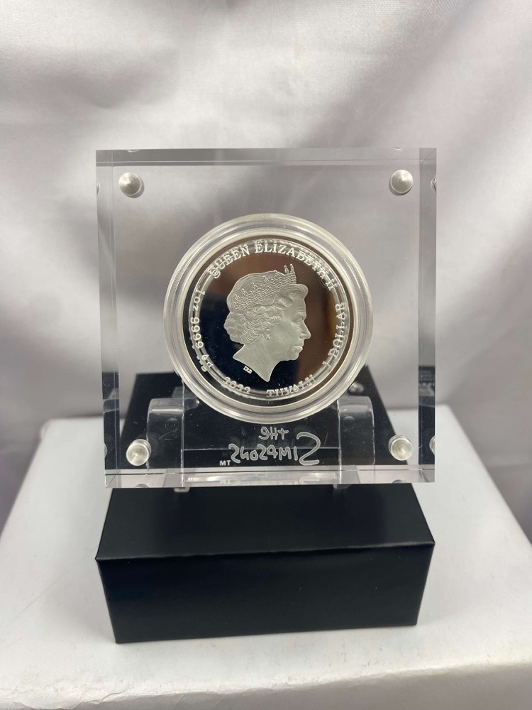 Tuvalu 2022 1oz Silver Proof Coloured Coin - Krustylu Studios product image