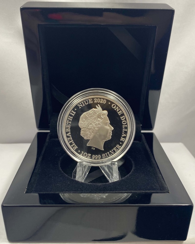 Niue 2020 1oz Silver Proof Coin - Queen Elizabeth II, Long May She Reign product image
