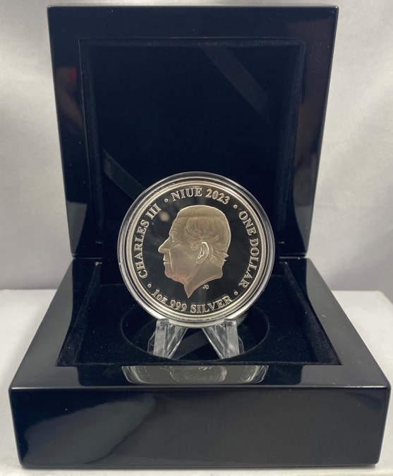 Niue 2023 1oz Silver Proof Coin - 1923 Half Penny product image