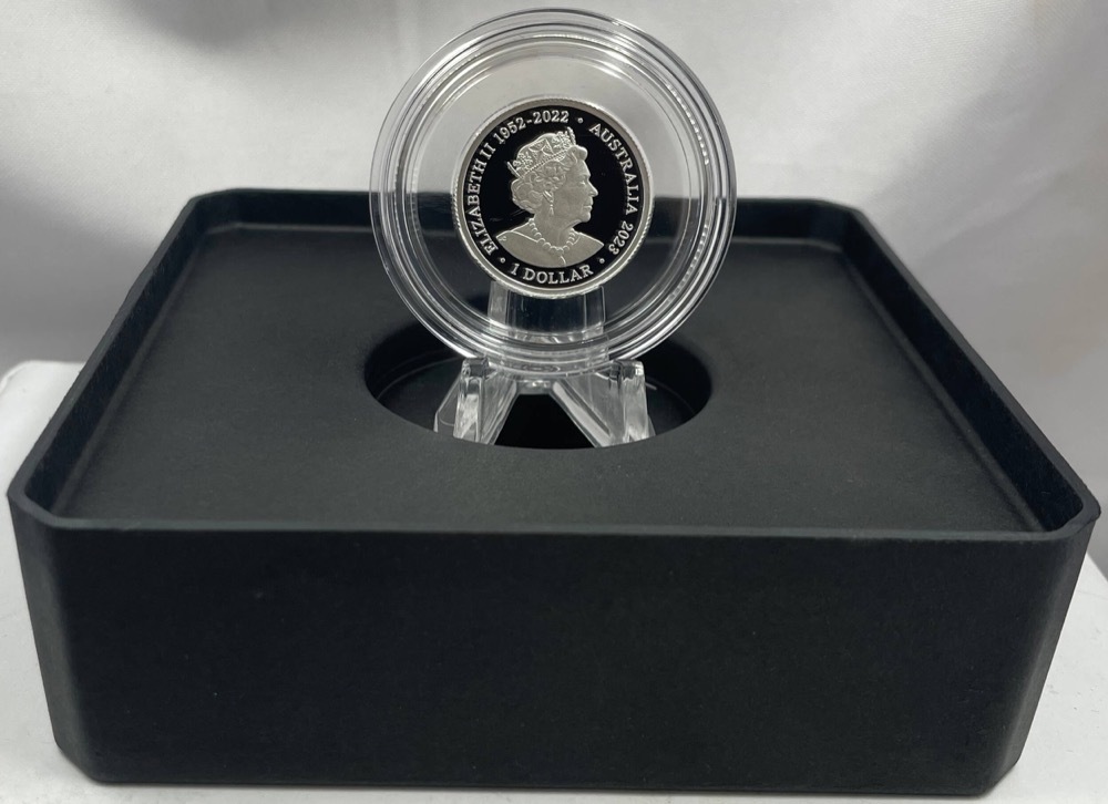 2023 Silver 1 Dollar Proof Coin C Mintmark Creatures of The Deep Blob Fish product image