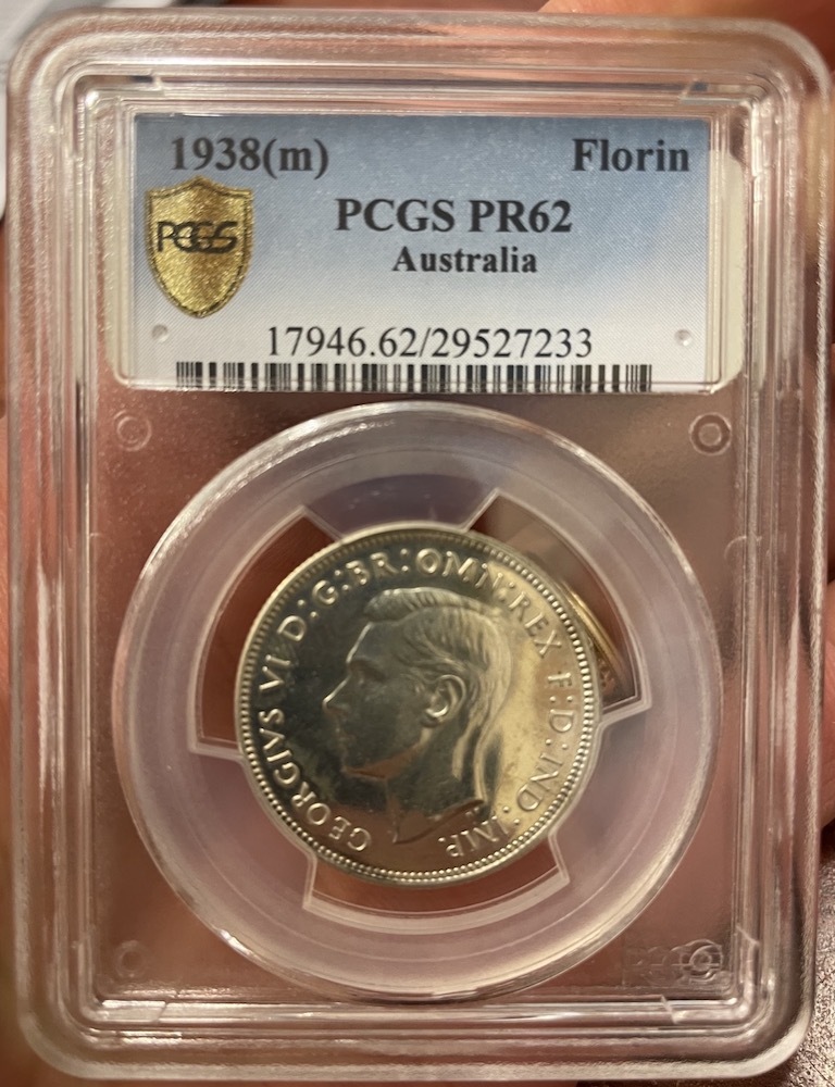 1938 Proof Silver Florin PCGS PR62 product image