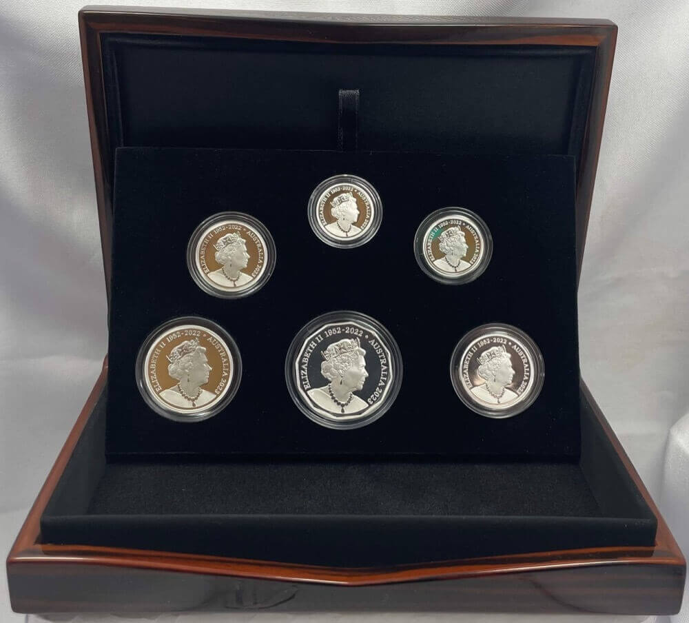 2023 Fine Silver Proof Coin Set - Queen Elizabeth II Memorial Obverse product image