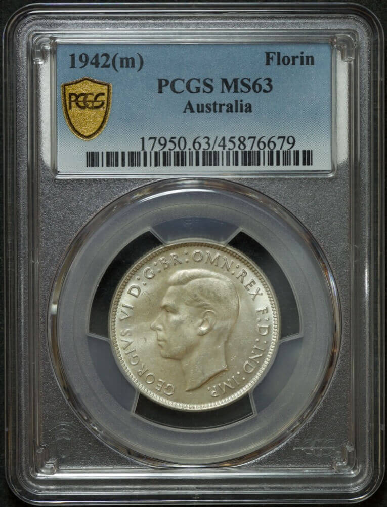 1942 Florin Choice Unc (PCGS MS63) product image