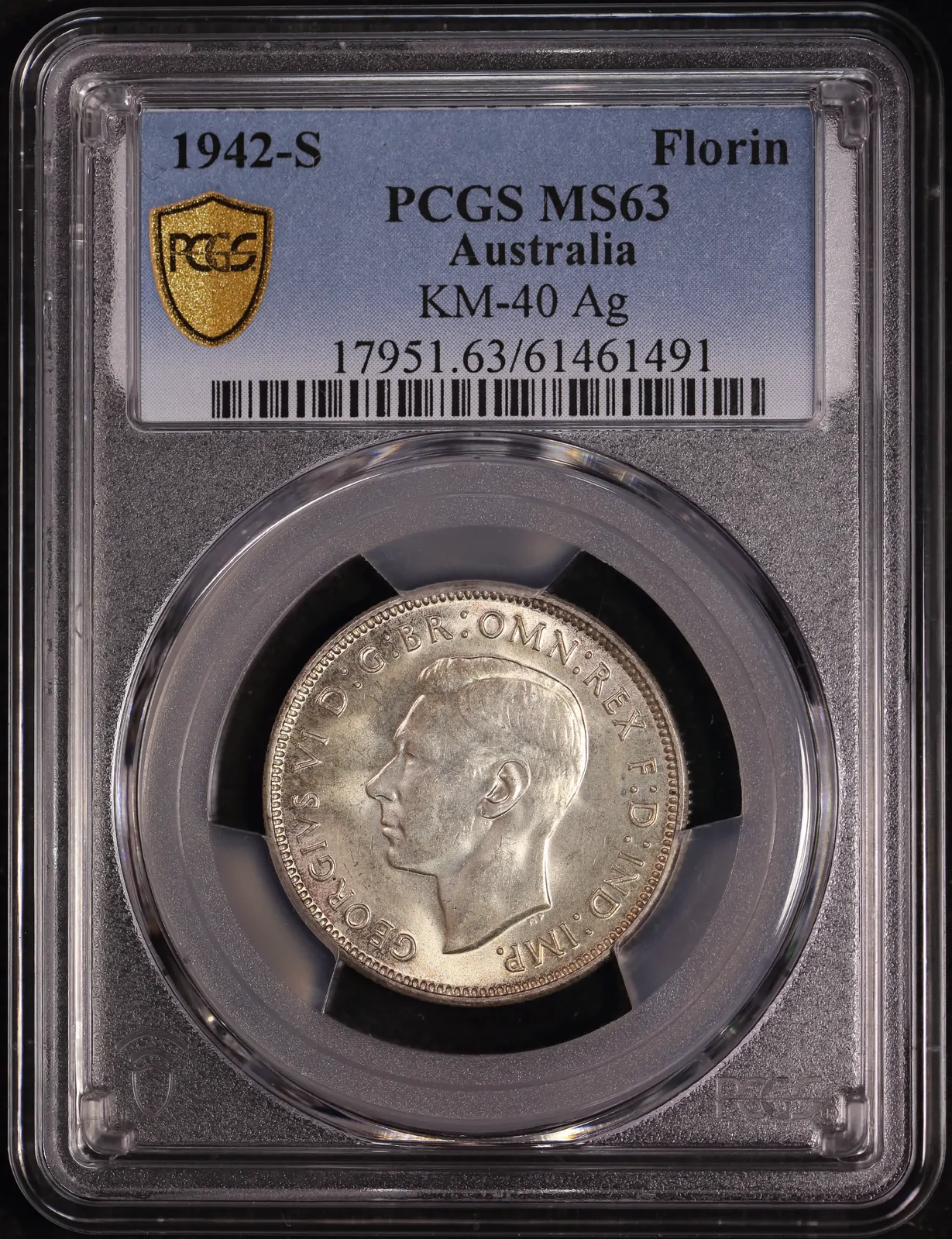 1942-S Florin Choice Unc (MS63) product image