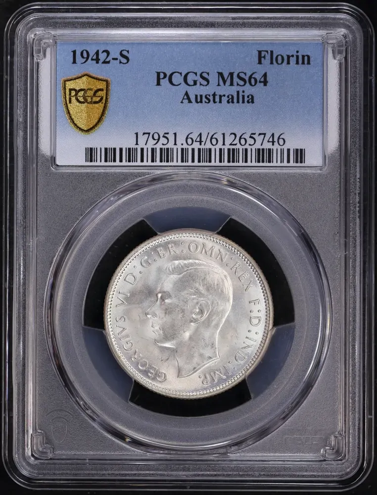 1942-S Florin Choice Unc (PCGS MS64) product image