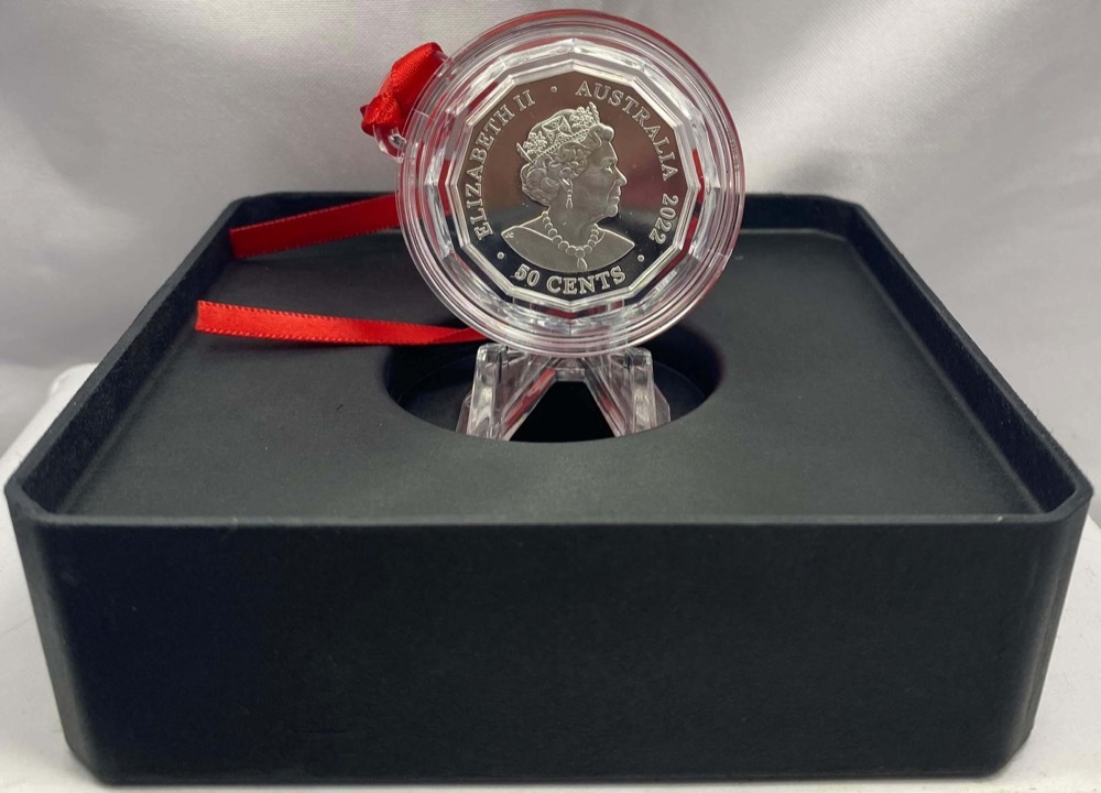 2022 50 Cent Silver Proof Coin - Christmas Beetle product image