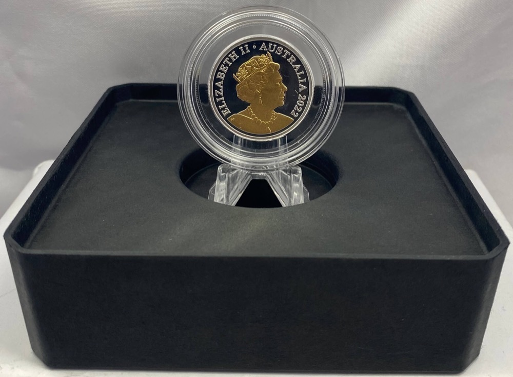 2022 Silver 1 Dollar Selectively Gold Plated Proof Coin Country Women's Association product image