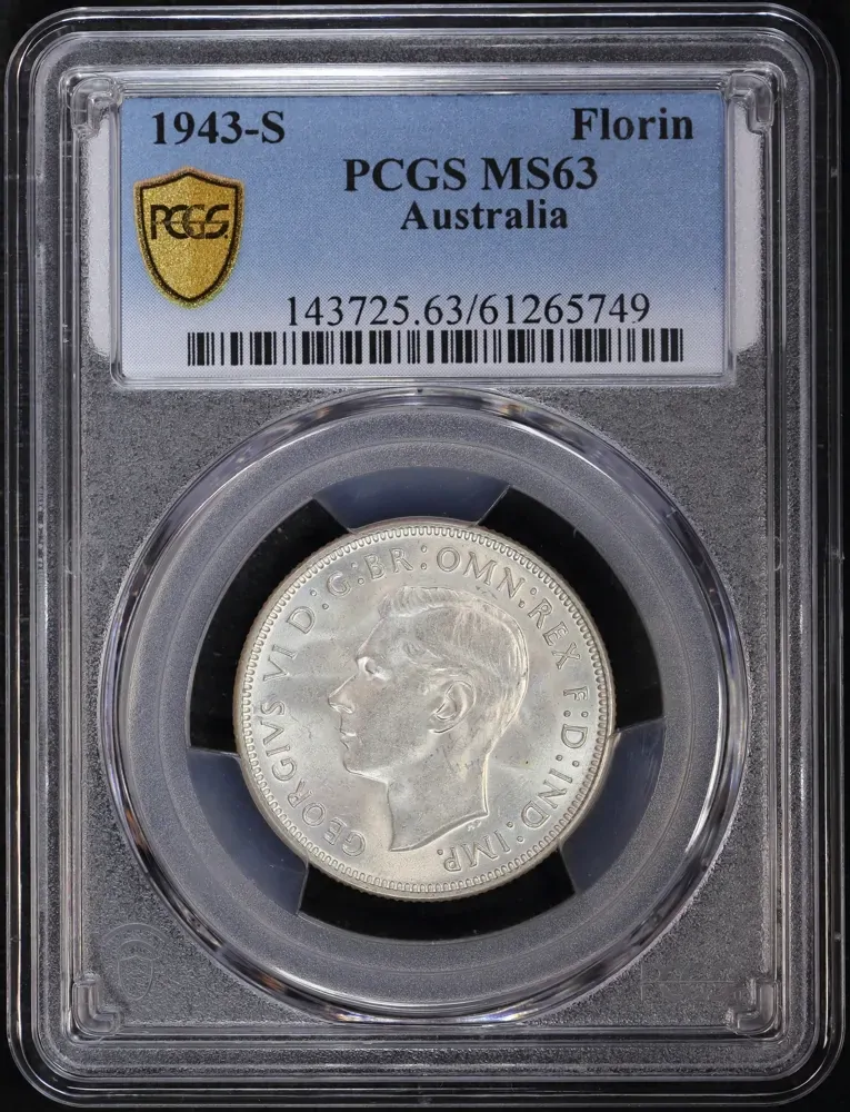 1943-S Florin Choice Unc (PCGS MS63) product image