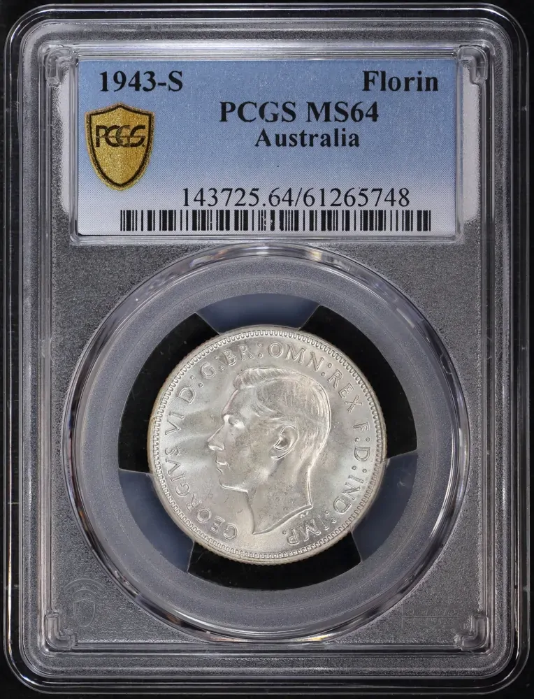 1943-S Florin Choice Unc (PCGS MS64) product image