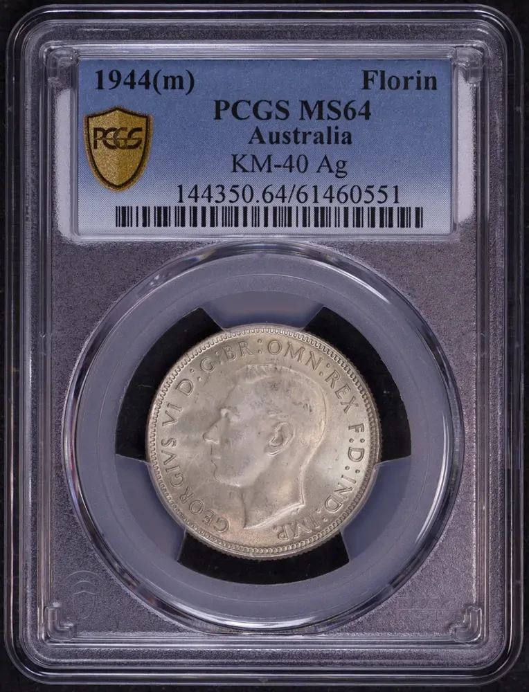 1944 Florin Choice Unc (PCGS MS64) product image