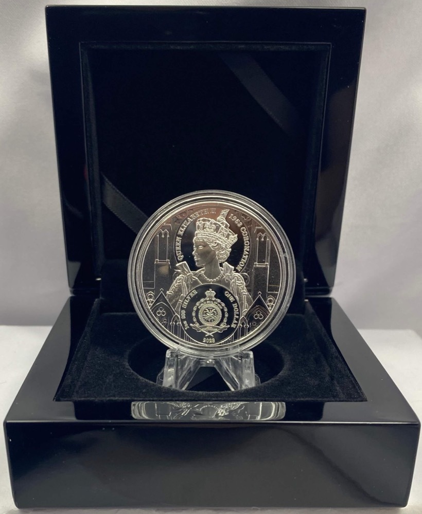Niue 2023 1oz Silver Proof Coin - King Charles III Coronation product image