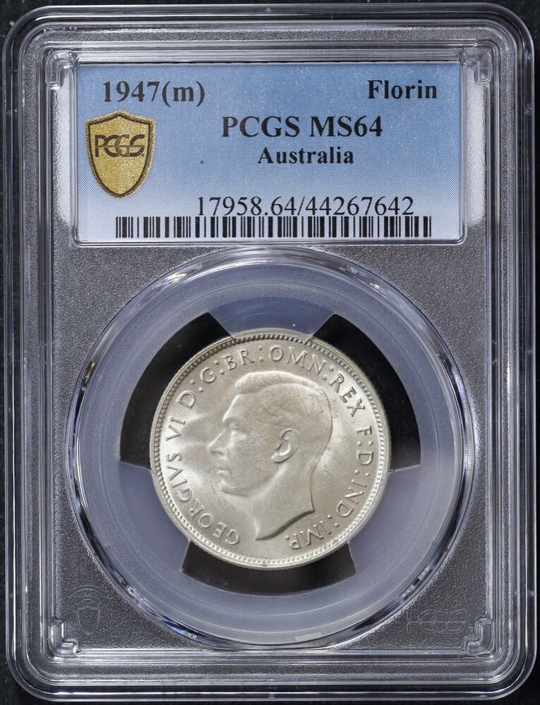 1947 Florin Choice Unc (PCGS MS64) product image