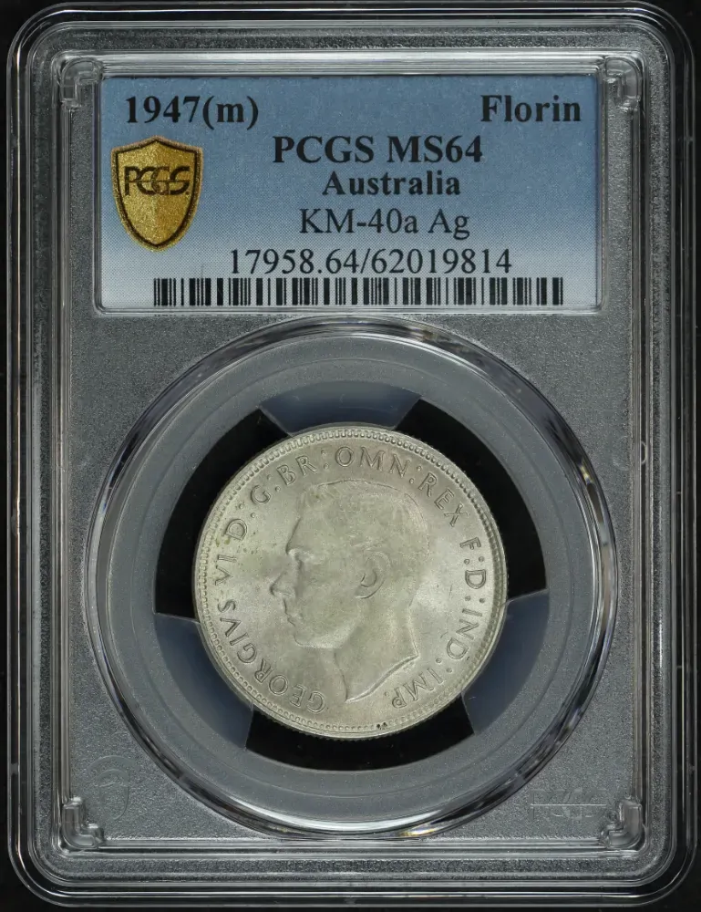 1947 Florin Choice Unc (PCGS MS64) product image
