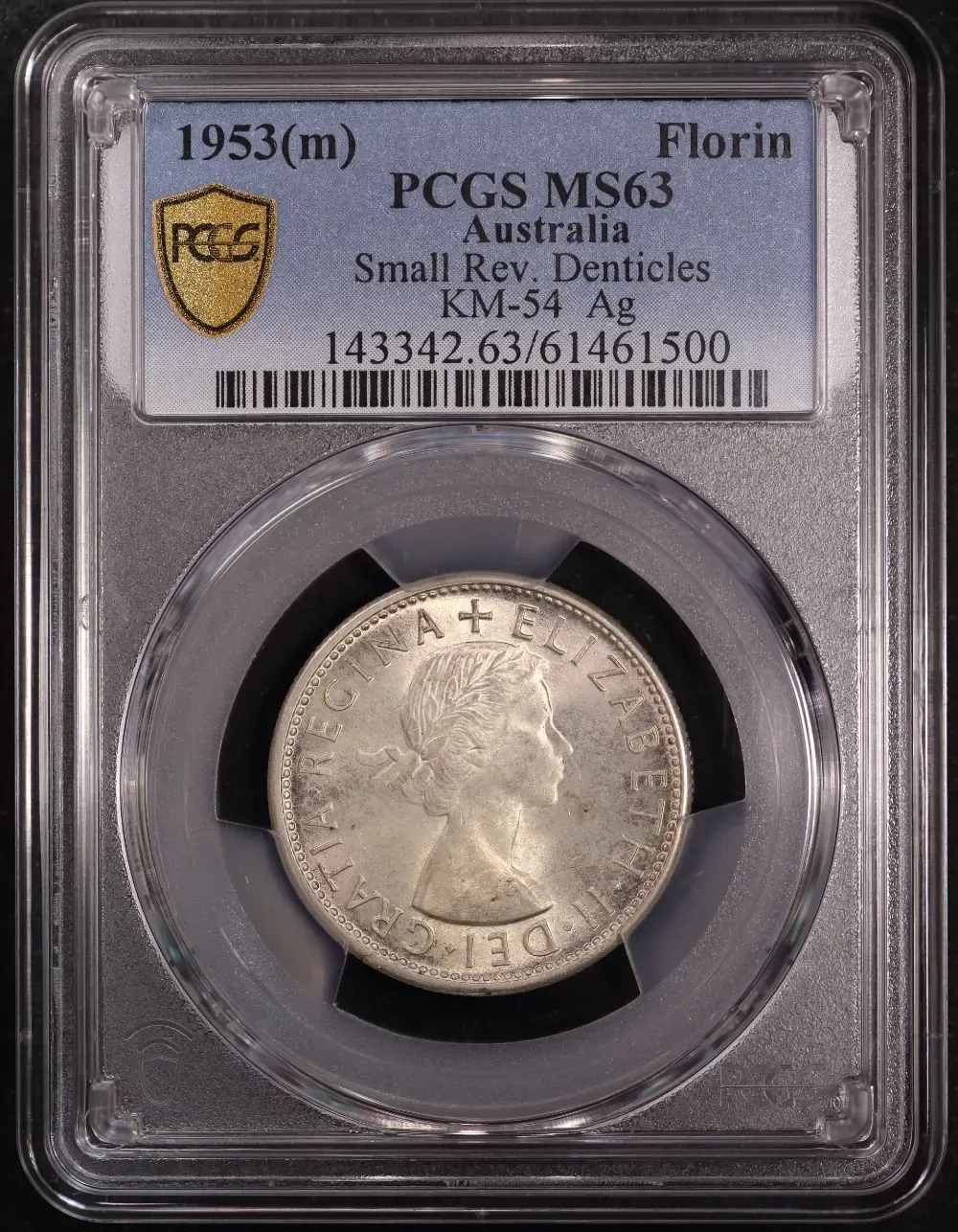 1953 Florin Choice Unc (PCGS MS63) product image