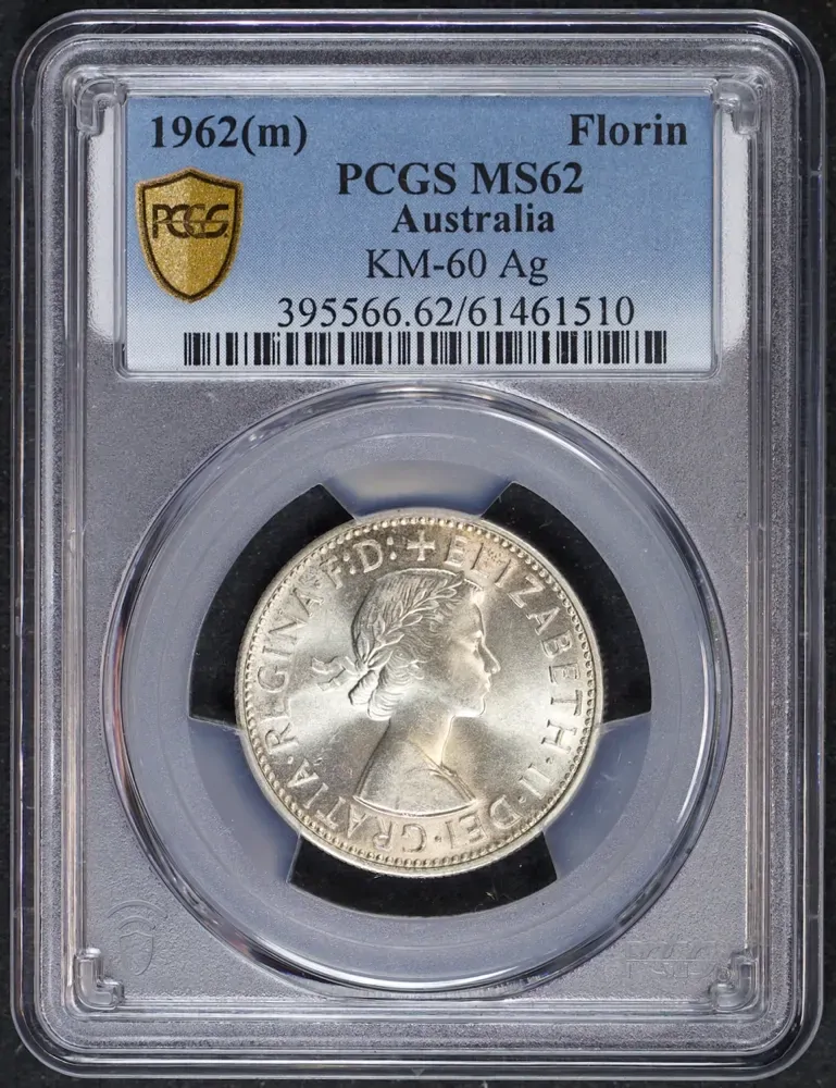 1962 Florin Uncirculated (PCGS MS62) product image
