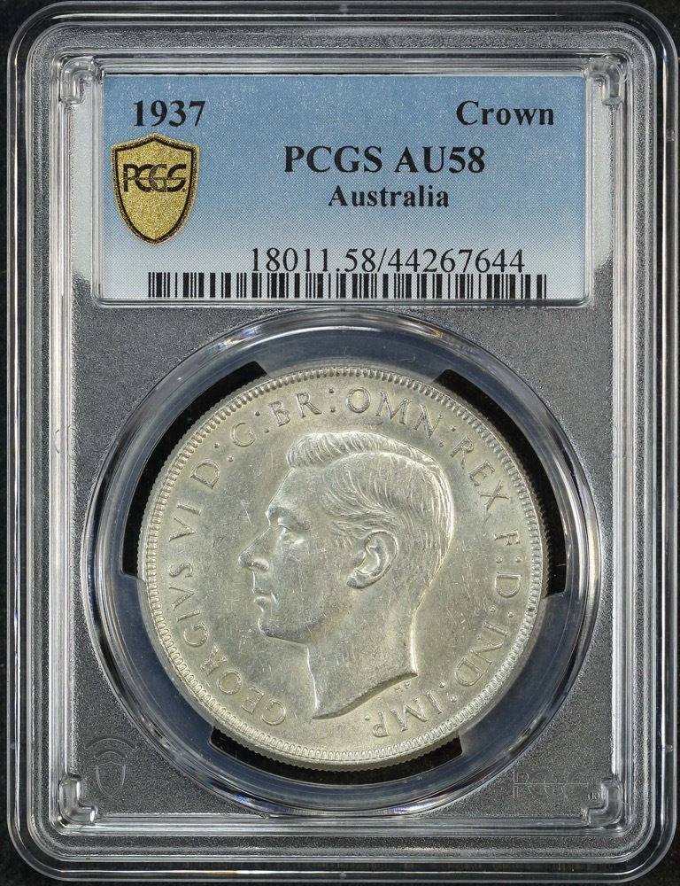 1937 Crown PCGS AU58 product image