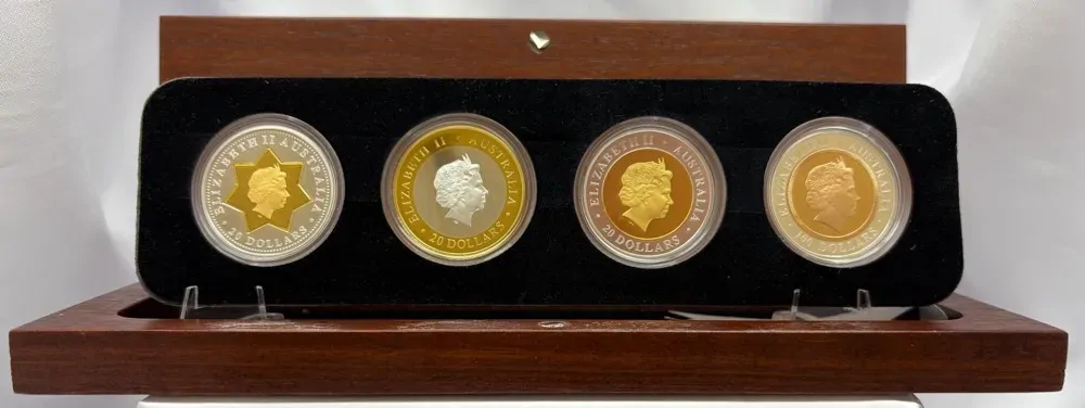 2001 Perth Mint BiMetal Type Coin Set product image