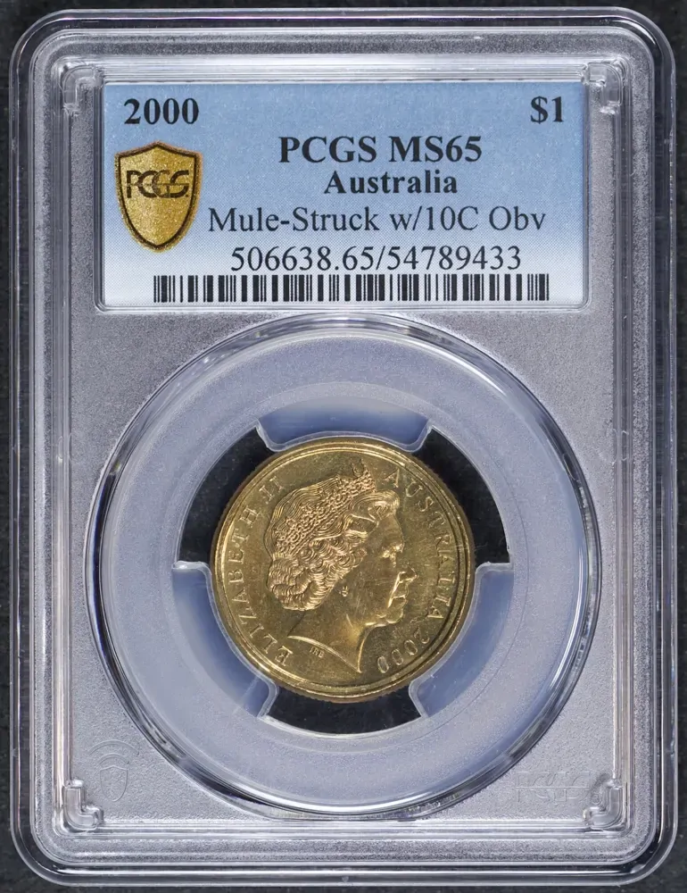 2000 One Dollar Ten Cent Mule PCGS MS65 product image