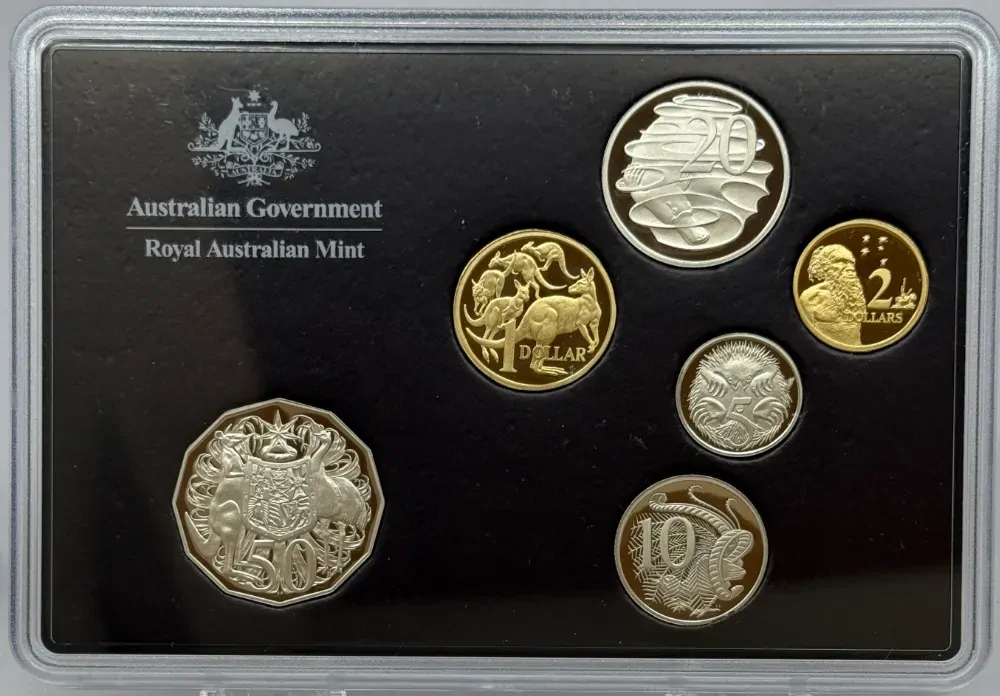 Australia 2010 Proof Coin Set Circulating Coin Designs product image