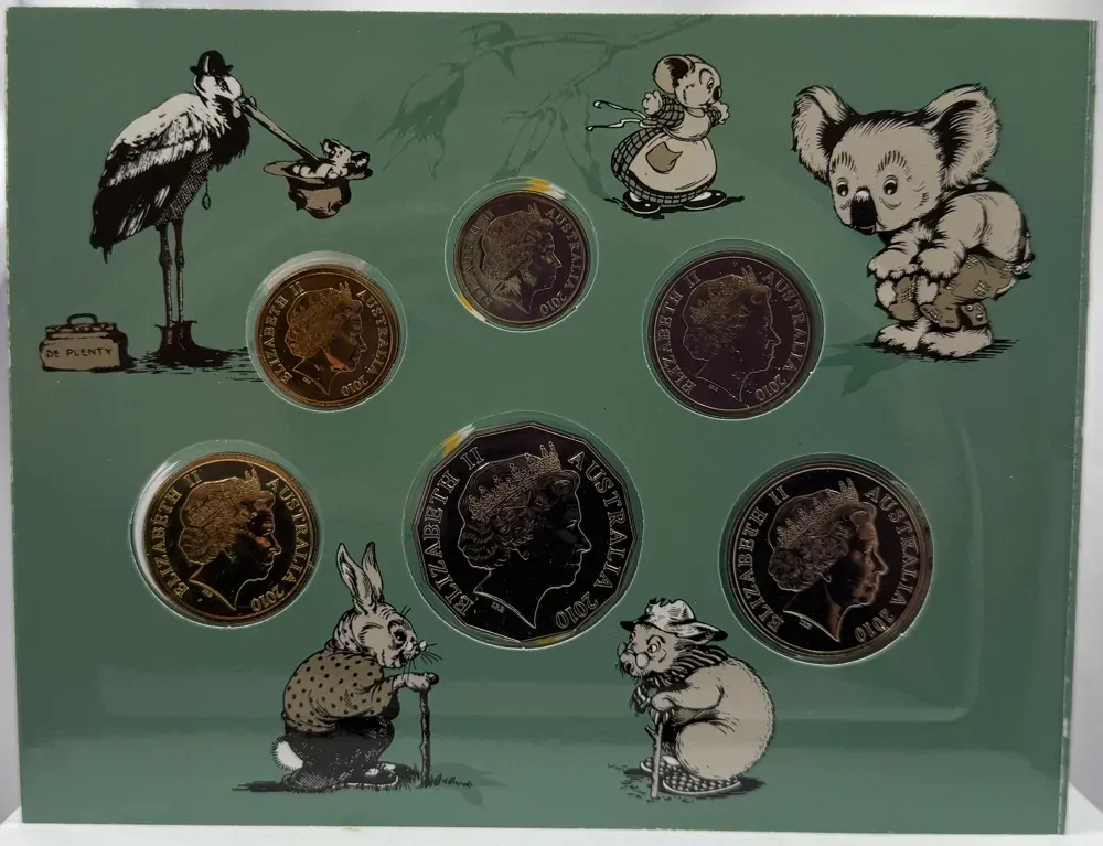 Australia 2010 Baby Uncirculated Mint Coin Set Blinky Bill product image