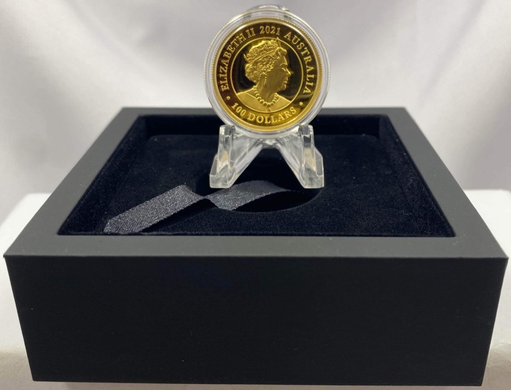 2021 Gold 1oz Proof High Relief Coin Australian Swan product image