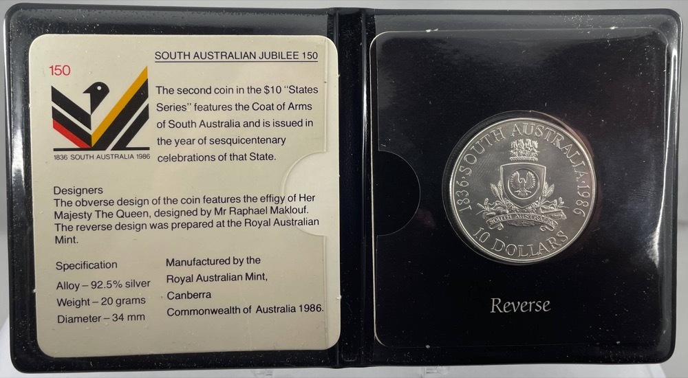 1985-1993 Ten Dollar Uncirculated State Series Complete Set product image