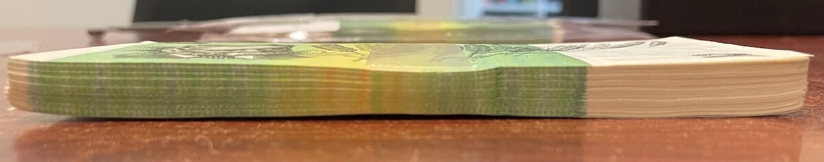 1985 $2 Note Bundle Johnston/Fraser R89 Uncirculated product image