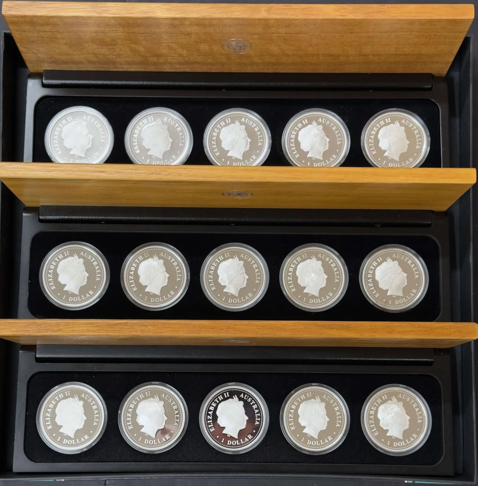 2006 - 2008 Silver Five Coin Sets Discover Australia product image