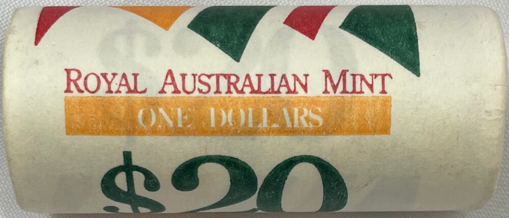 1988 One Dollar Mint Roll Unc Bicentennial Heads / Tails product image