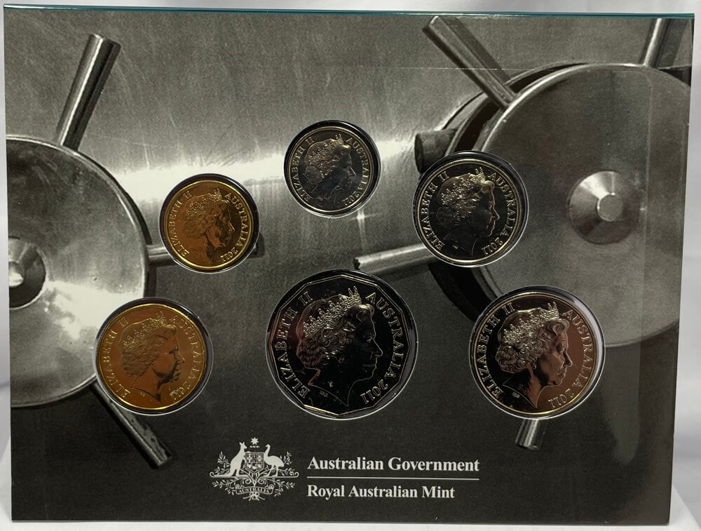 Australia 2011 Uncirculated Mint Coin Set  Circulating Coin Designs product image