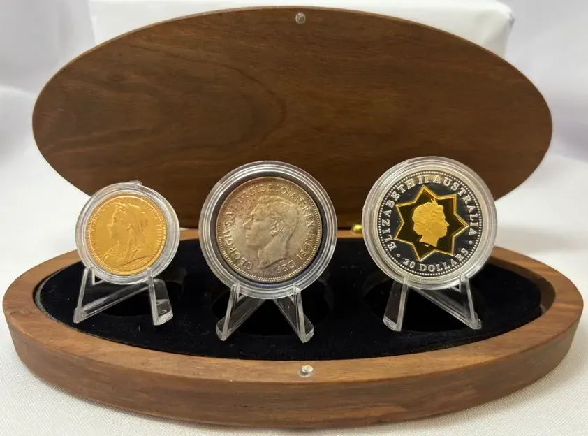 2001 Gold / Silver Proof 3 Coin Federation Milestone Collection product image