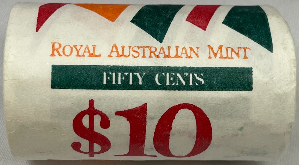 1988 50 Cent Mint Roll Bicentennial (Heads / Tails) product image