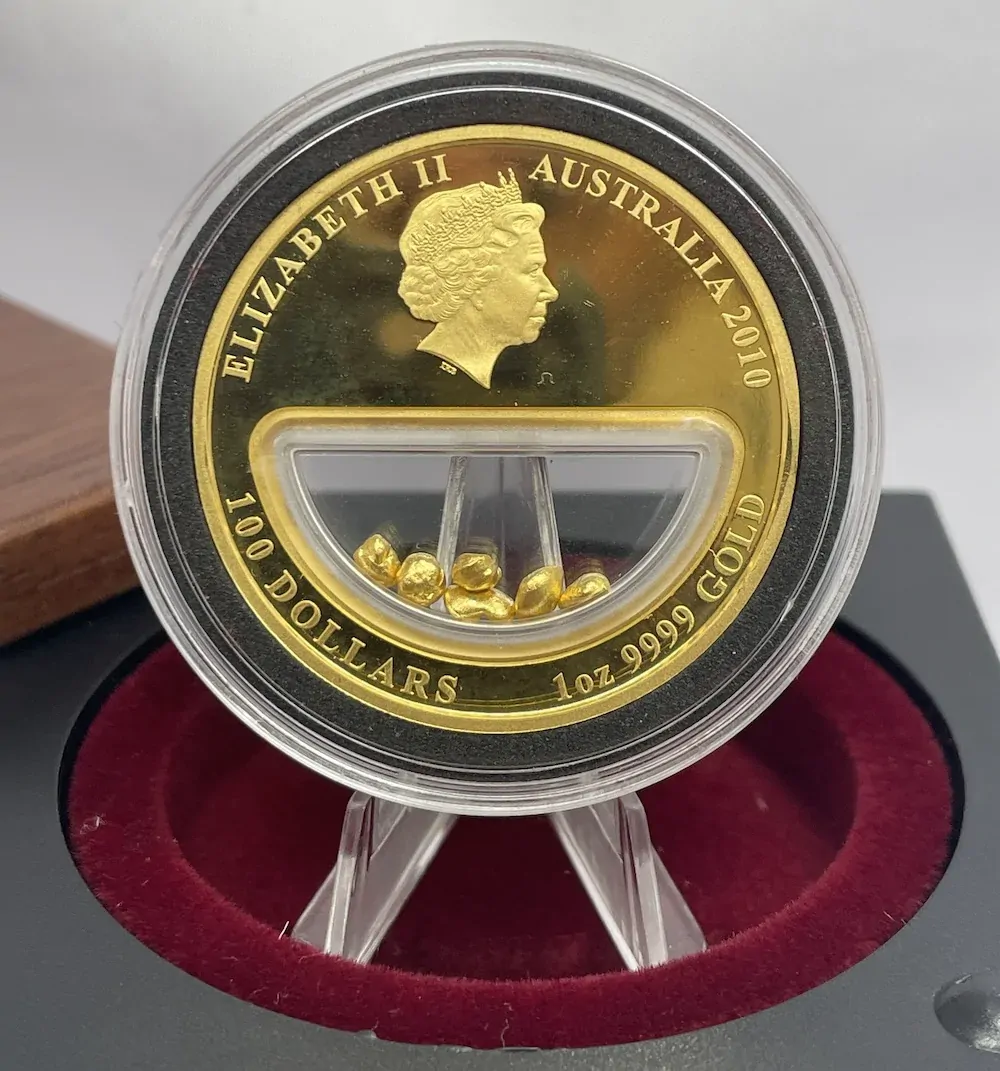 2010 Gold 1 Ounce Proof Coin Treasures of Australia Gold product image