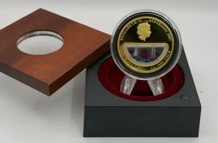 2007 Gold One Ounce Proof Coin Treasures of Australia Sapphires product image