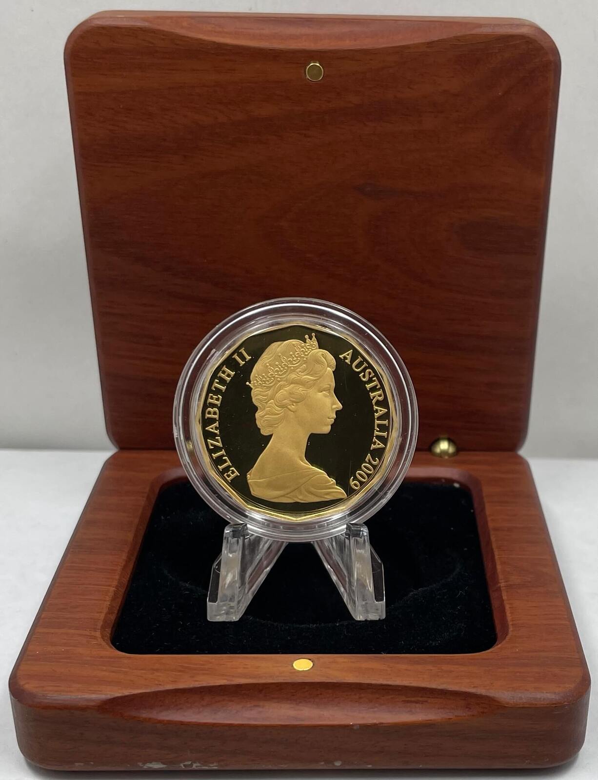 2009 50 Cent Gold Proof Coin 40th Anniversary Commemorative product image