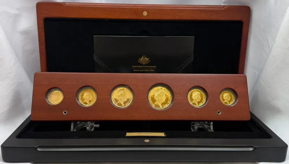 2010 Gold Proof Coin Set Australian Numismatic Centenary product image