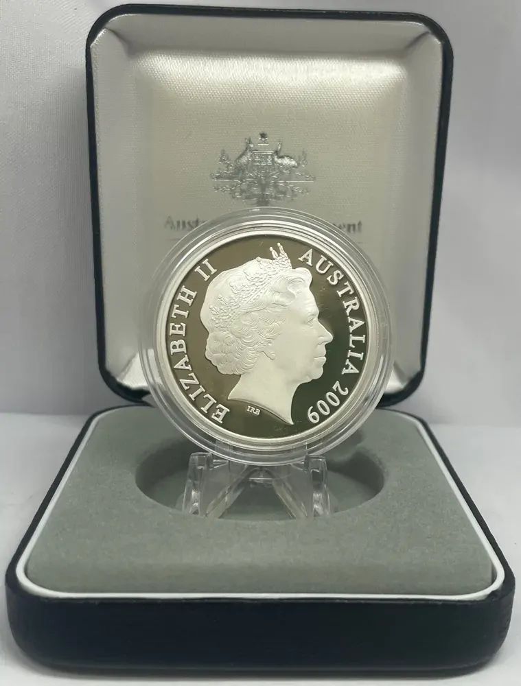 2009 5 Dollar Silver Proof Coin Self Government Queensland product image