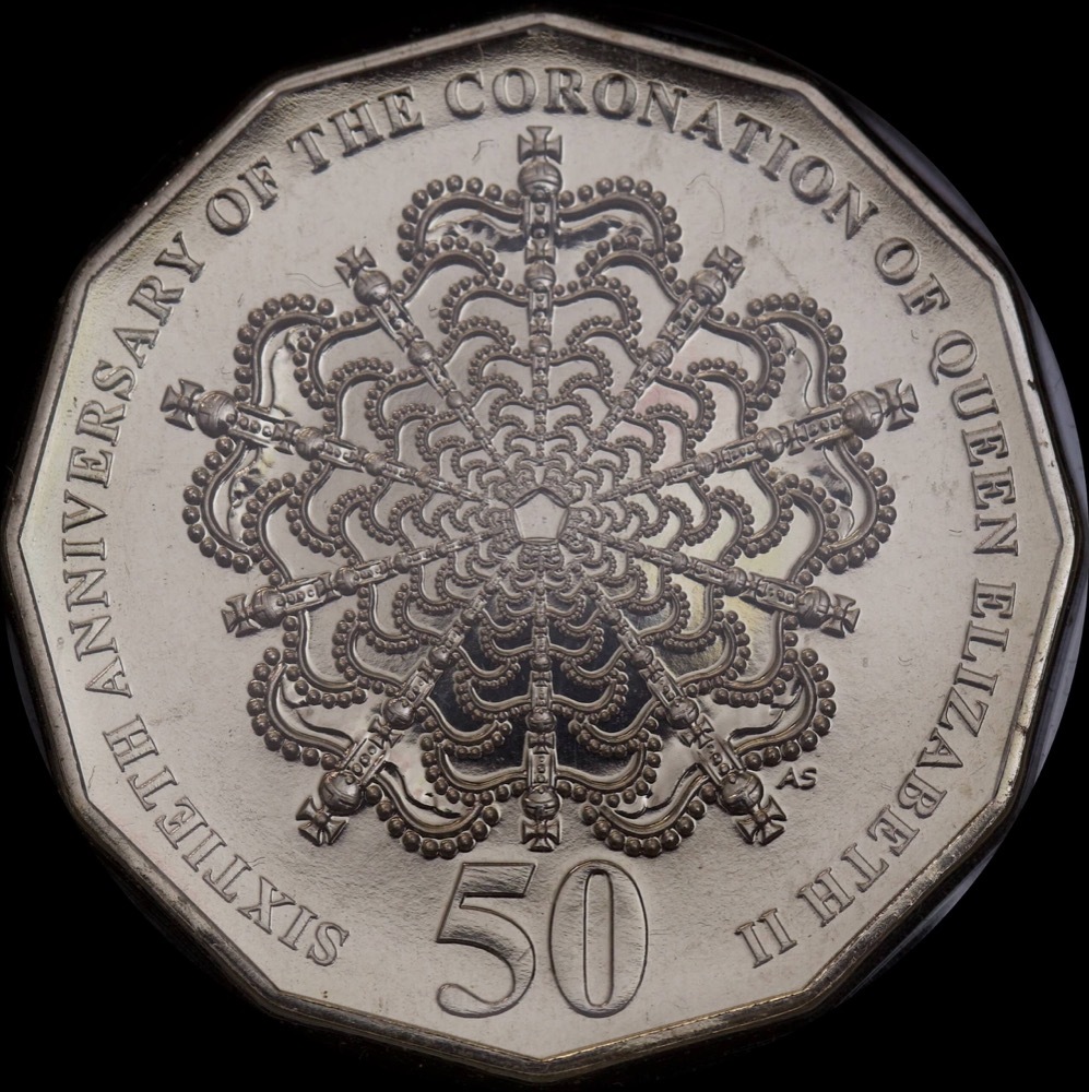 2013 50 Cent Coin in Stamp Book - Royal Jubilees product image