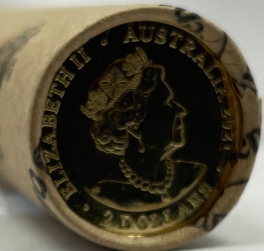 2021 $2 RAM Roll Coloured First Responders Ambulance Heads/Tails product image