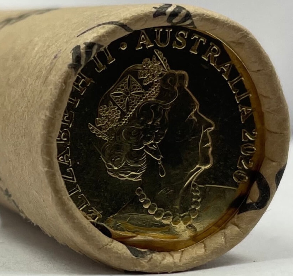 2020 $2 RAM Roll Coloured 75 Years End of Second World War Heads/Tails product image