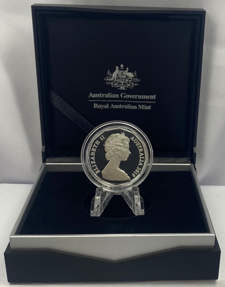 2019 50 Cent Fine Silver Proof Coin 50th Anniversary Dodecagon product image