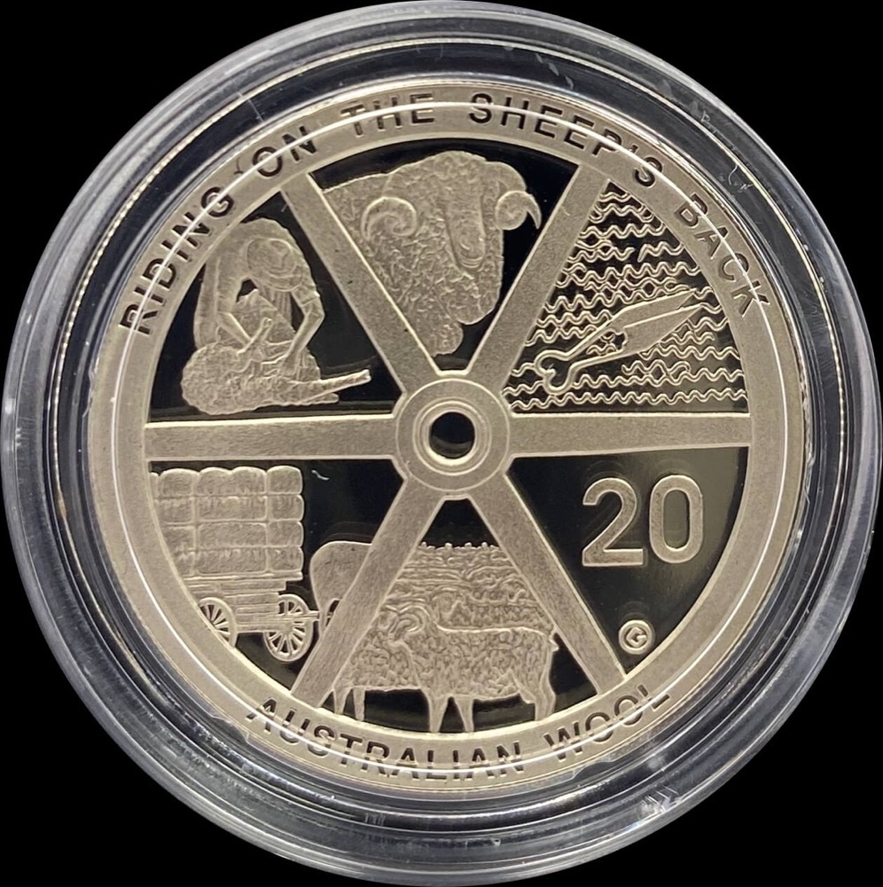Australia 2011 Two Coin Proof Set Australian Wool product image